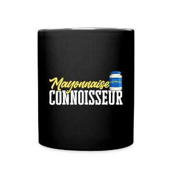Mayonnaise - Full Colour Mug - black - Front