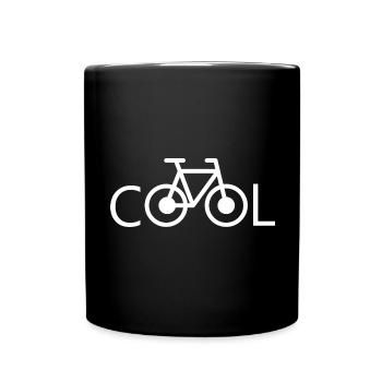 Cooles Fahrrad Cool Bicycle cool Bike - Full Colour Mug - black - Front