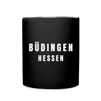 Büdingen, Hesse - Full Colour Mug - black - Front