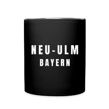 Neu-Ulm, Bavière - Mug uni - noir - Devant
