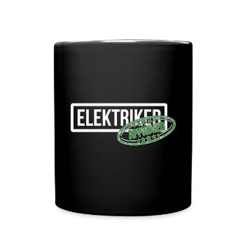 Enfin électricien - examen réussi ! - Mug uni - noir - Devant