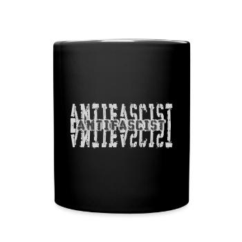 antifasciste - Mug uni - noir - Devant