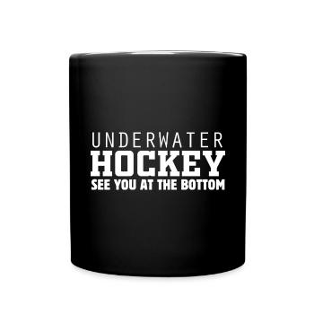 Lac de hockey sous-marin You At The Bottom Workout S - Mug uni - noir - Devant