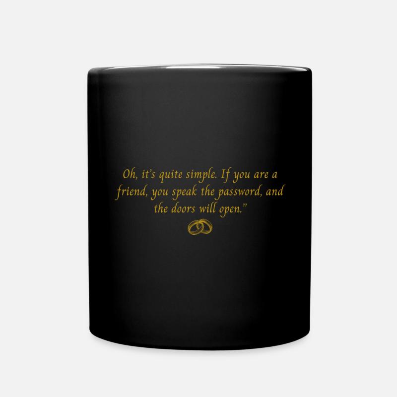 Oh it s quite simple If you are a friend - Mug uni - noir