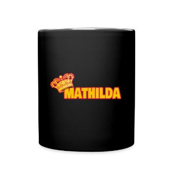 Crown for Mathilda - Full Colour Mug - black - Front