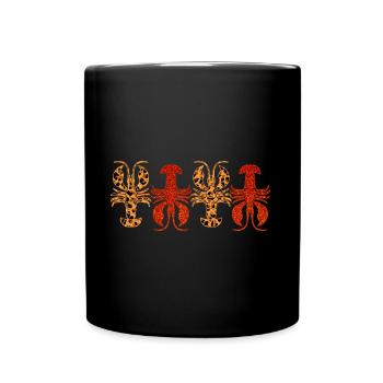 Krebssaison Lustige Krebse kochen Hummer kochen - Tasse einfarbig - Schwarz - Vorne
