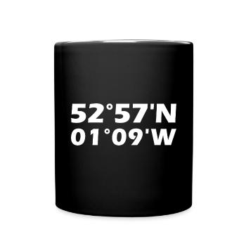 Nottingham Coordinates - Full Colour Mug - black - Front