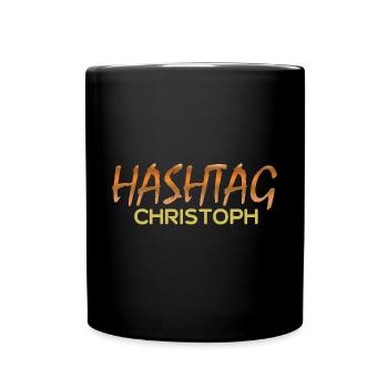 Christoph - Tasse einfarbig - Schwarz - Vorne