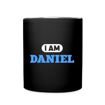 Daniel Name Spruch für stolze Daniels - Tasse einfarbig - Schwarz - Vorne