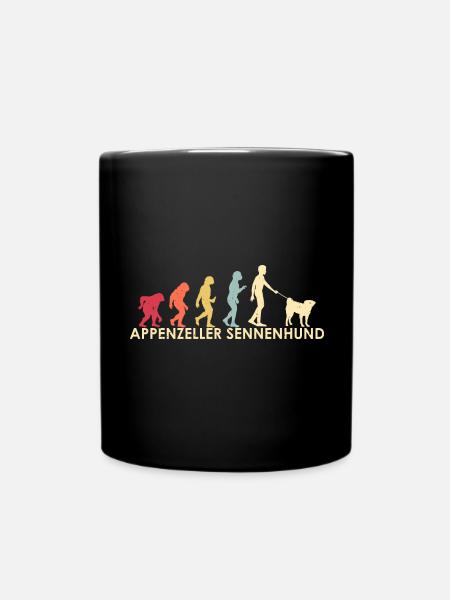 Appenzeller Sennenhund - Mug uni - noir