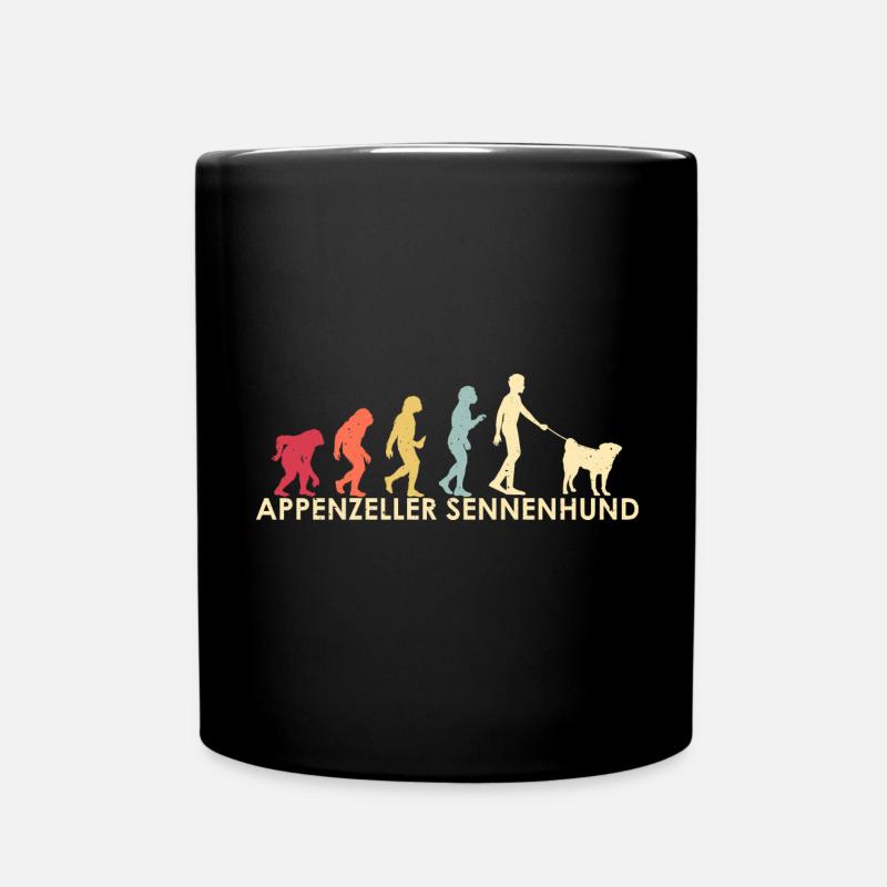Appenzeller Sennenhund - Mug uni - noir