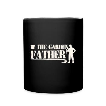 Garten Motiv Gärtner & Gärtnerin Spruch - Tasse einfarbig - Schwarz - Vorne
