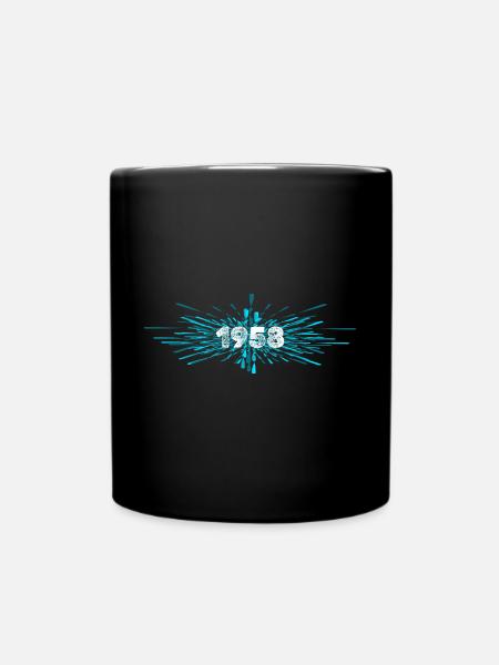 Wasser 1958 - Tasse einfarbig - Schwarz