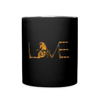 Tir au piège Tir au pigeon en argile Skeet - Mug uni - noir - Devant
