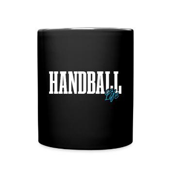 Handballeur Handballeur - Mug uni - noir - Devant