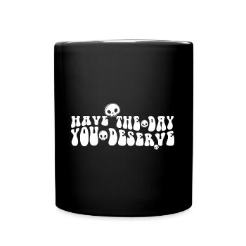 L’esthétique grunge a le jour que vous méritez - Mug uni - noir - Devant