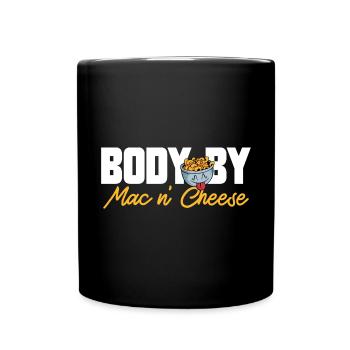 Macaroni Cheese Lover Mac And Cheese - Full Colour Mug - black - Front