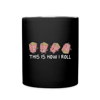 C’est drôle comme ça que je roule Théâtre Cinéma Snack Popc - Mug uni - noir - Devant