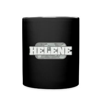 Gesundheit Helene - Tasse einfarbig - Schwarz - Vorne