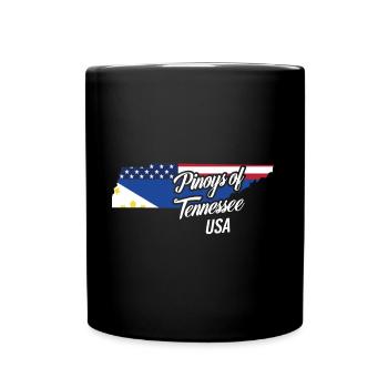 Filipinos of Tennessee Design für stolze Fil-Ams - Tasse einfarbig - Schwarz - Vorne