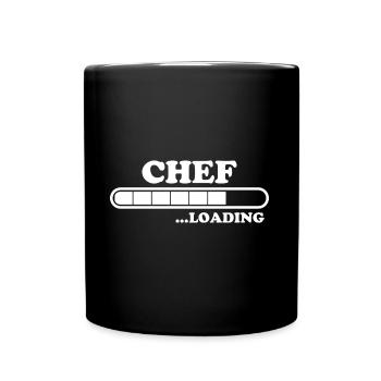 Chef Spruch Beruf Kollegen Lustiges Chef Geschenk - Tasse einfarbig - Schwarz - Vorne