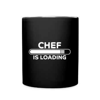 Chef Spruch Beruf Kollegen Lustiges Chef Geschenk - Tasse einfarbig - Schwarz - Vorne