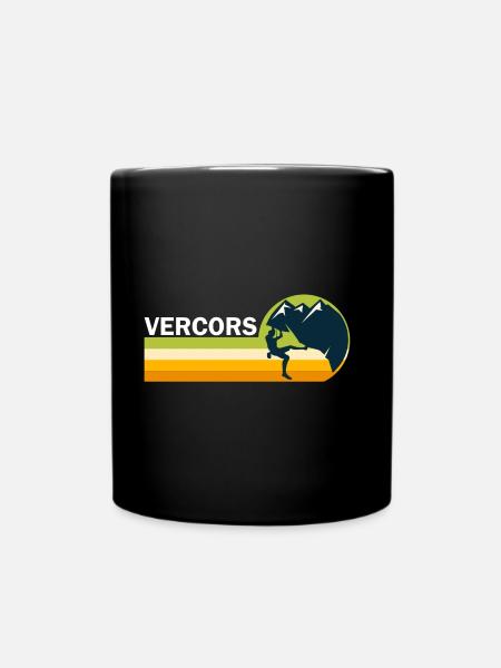 climb escalade Vercors sport climbing - Mug uni - noir