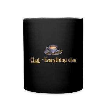 Thé Chai Masala Chai - Mug uni - noir - Devant
