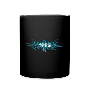 Year of construction 1993 - Full Colour Mug - black - Front