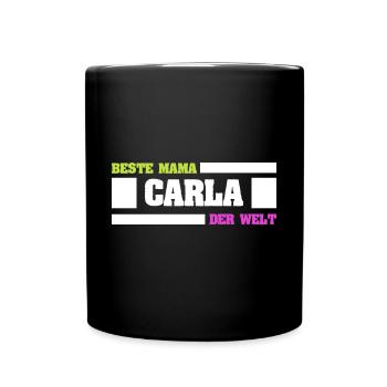 Carla as Mother - Full Colour Mug - black - Front