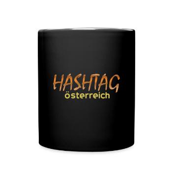 Autriche - Mug uni - noir - Devant