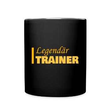 Profession Trainer - Full Colour Mug - black - Front