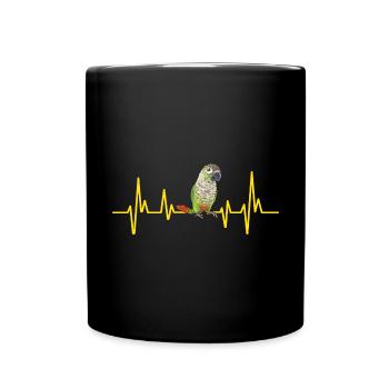 Molina Perruche Perroquet Perruche Oiseau Perruche - Mug uni - noir - Devant
