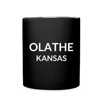 Olathe Kansas USA - Tasse einfarbig - Schwarz - Vorne