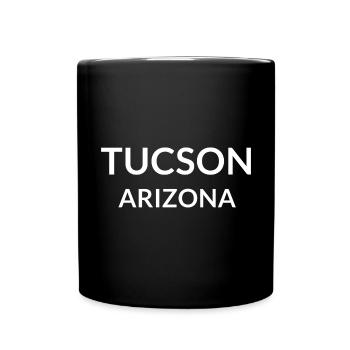 Tucson Arizona USA - Tasse einfarbig - Schwarz - Vorne