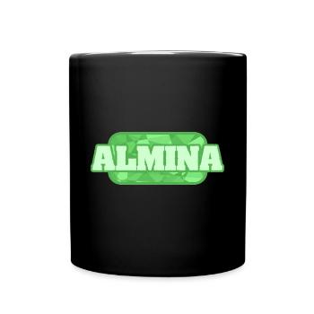 Almina as health - Full Colour Mug - black - Front