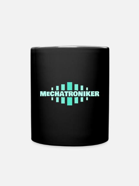 Mechatroniker - Tasse einfarbig - Schwarz