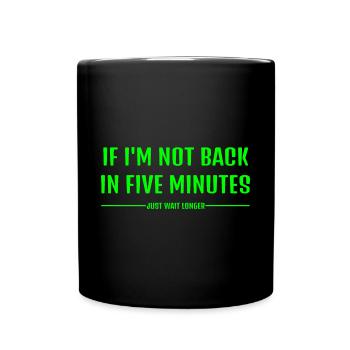 Witzige Sprüche cool Teen Teenager Teenie Teens - Tasse einfarbig - Schwarz - Vorne