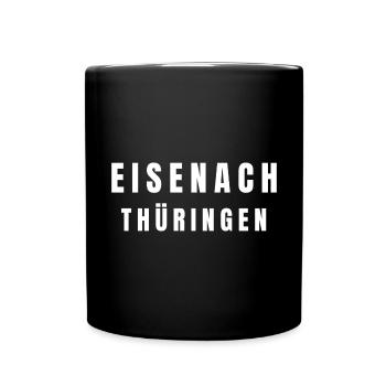 Eisenach, Thuringia - Full Colour Mug - black - Front