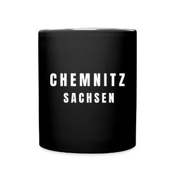 Chemnitz, Saxe - Mug uni - noir - Devant