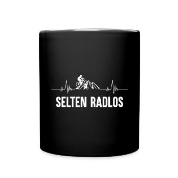 Rare Wheelless Bicycle Mountain Bike Road Bike Wheel - Full Colour Mug - black - Front