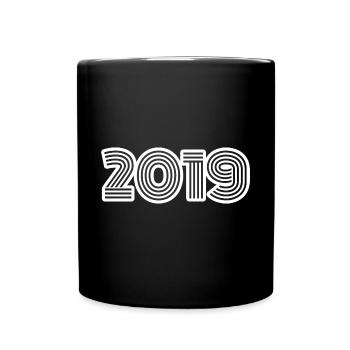 2019 - Full Colour Mug - black - Front