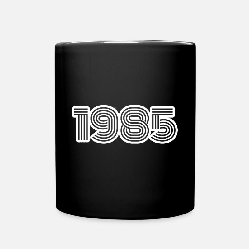 1985 - Mug uni - noir
