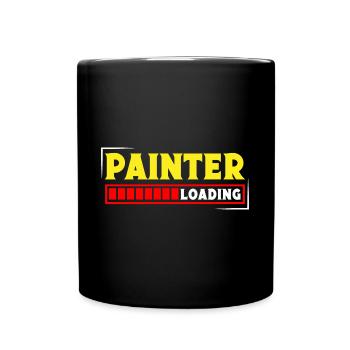 House Painter Dad Unique Gifts - Full Colour Mug - black - Front