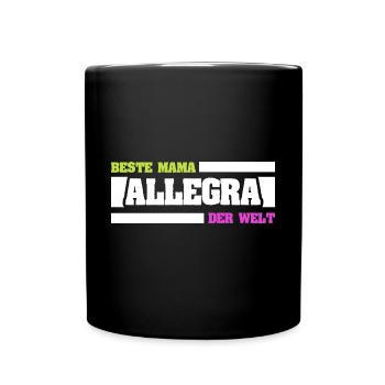 Gift for Allegra - Full Colour Mug - black - Front