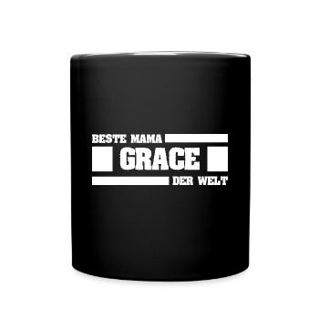 Grace as Mother - Full Colour Mug - black - Front