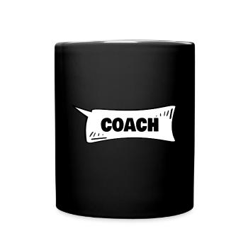 Coach - Full Colour Mug - black - Front