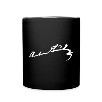 Anton Bruckner signature - Full Colour Mug - black - Front