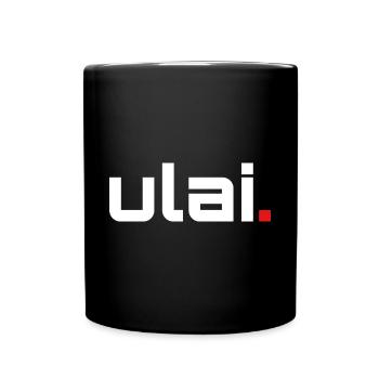 u l a i . - Mug uni - noir - Devant