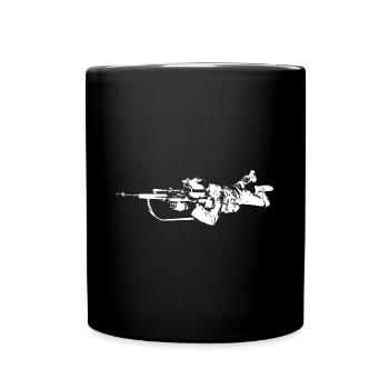 US sniper - Full Colour Mug - black - Front
